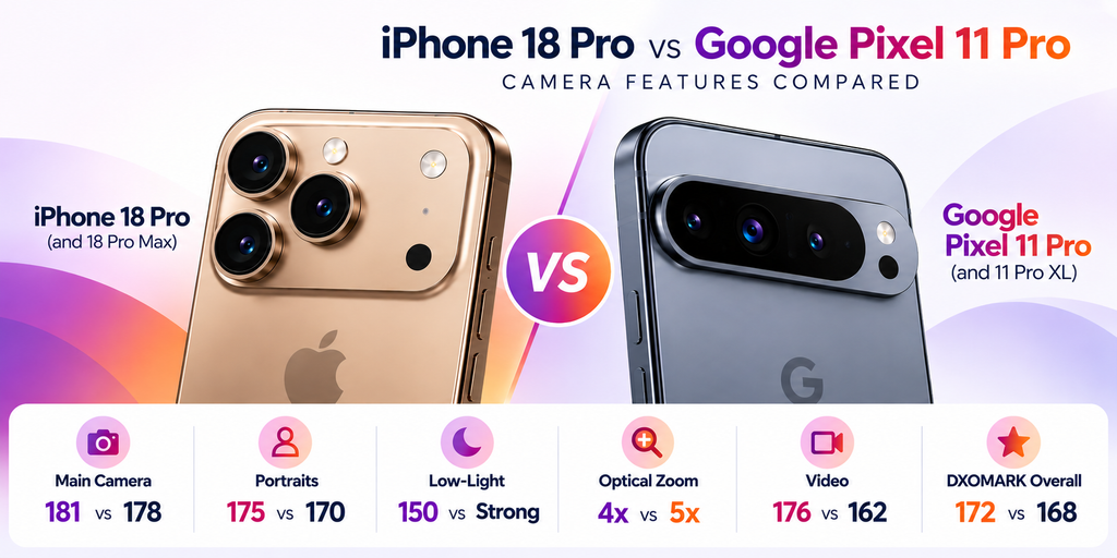 iPhone 18 Pro vs Pixel 11 Pro Camera Comparison 1