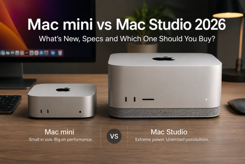 Mac Mini Vs Mac Studio