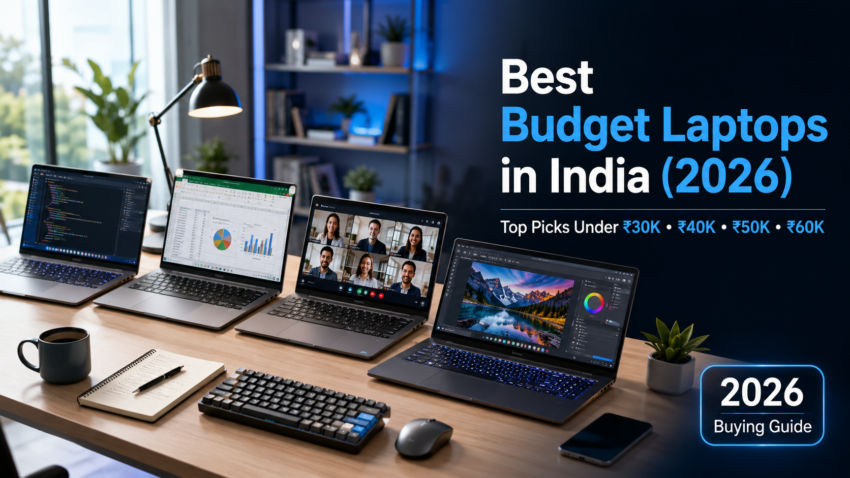 Best budget laptops in India 2026 compared across price segments