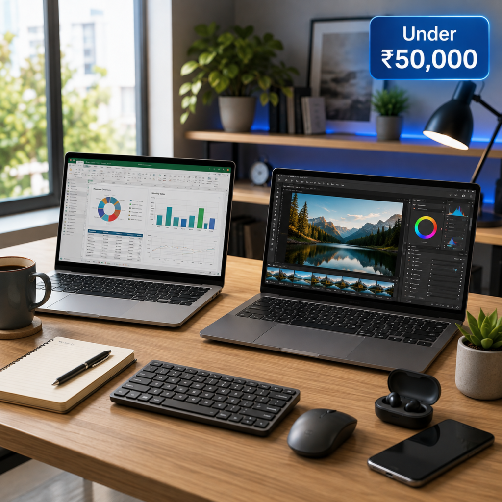 best budget laptops under Rs. 50,000 in India