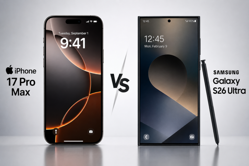 iPhone 17 Pro Max Vs Samsung Galaxy S26 Ultra