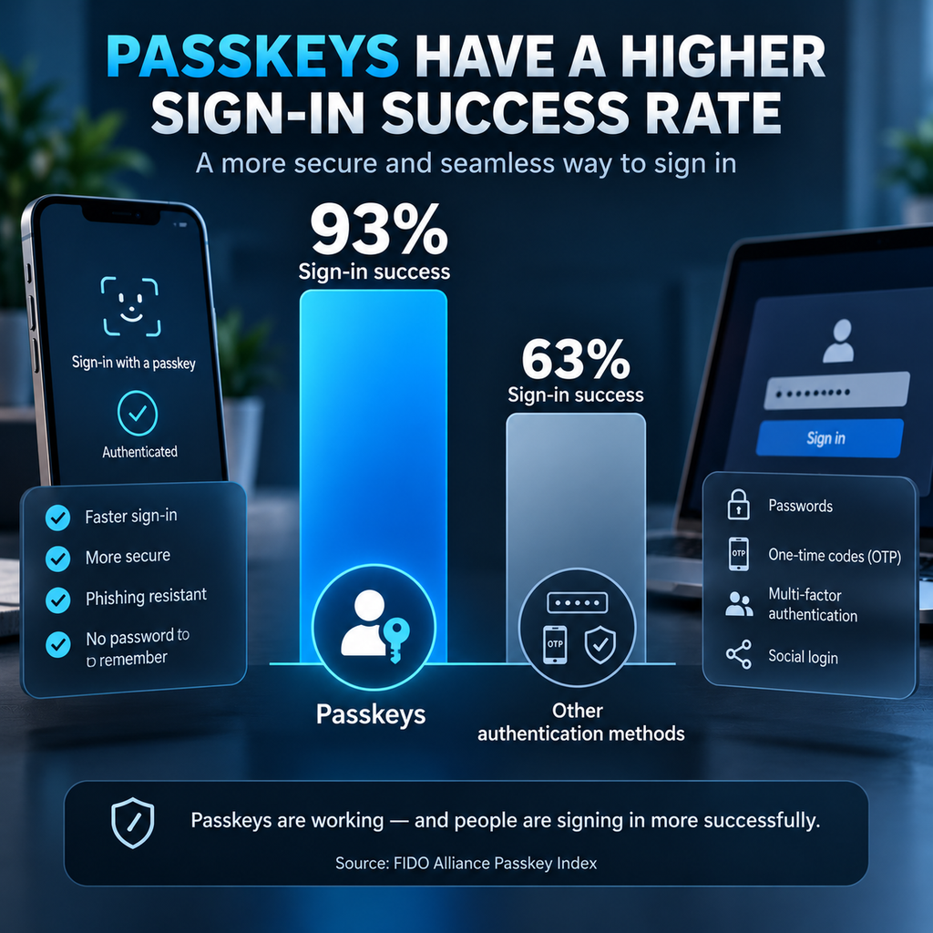 passkeys vs passwords