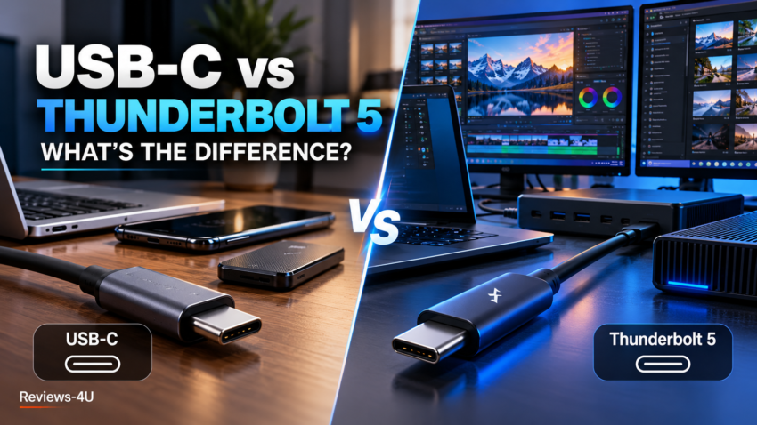 USB-C vs Thunderbolt 5